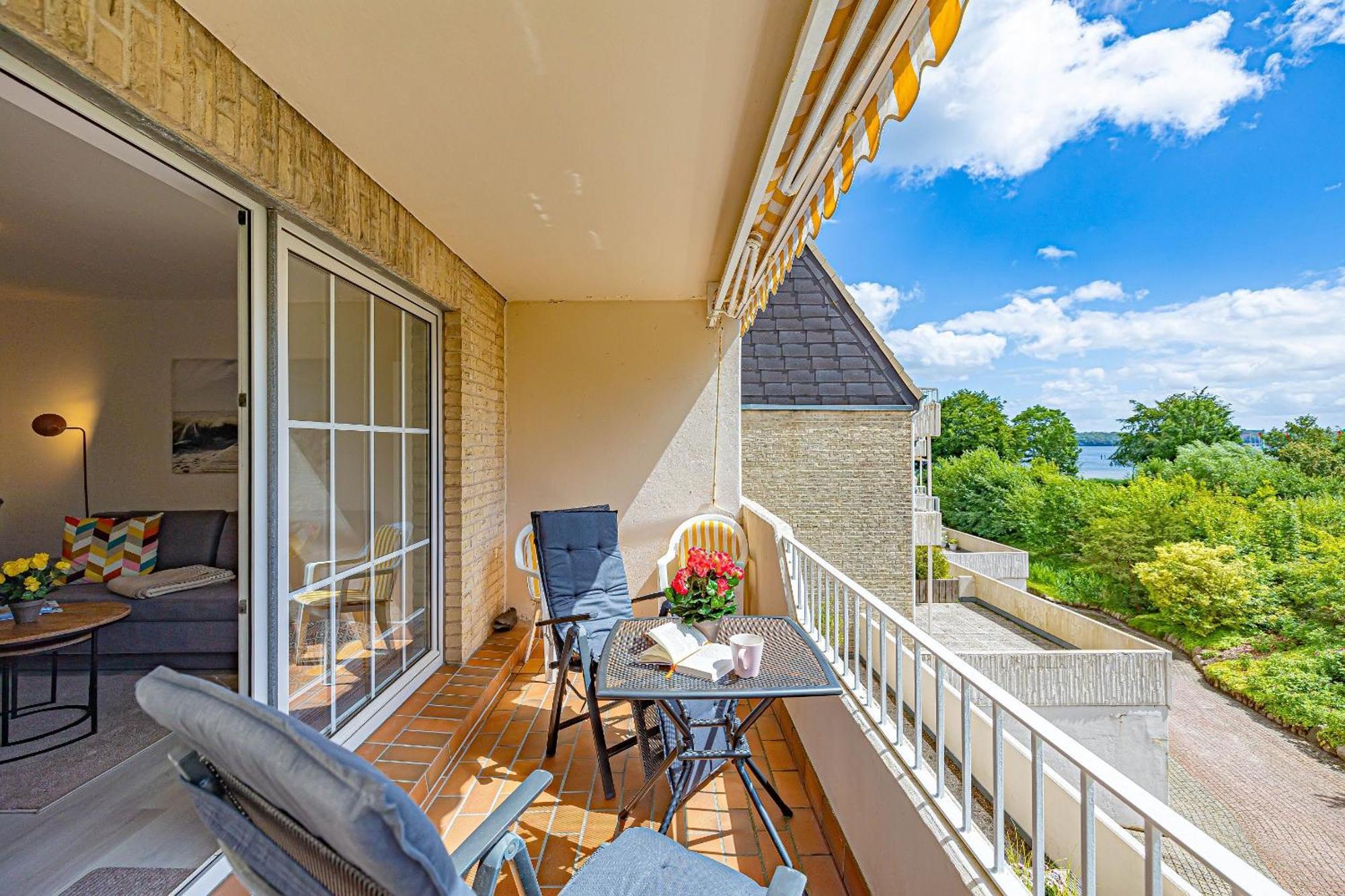Strandresidenz Wassersleben: Südblick Meerblick-Apartment mit Balkon Harrislee Exterior photo