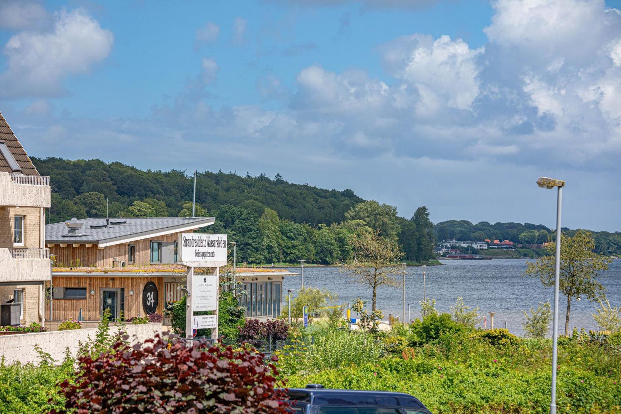 Strandresidenz Wassersleben: Südblick Meerblick-Apartment mit Balkon Harrislee Exterior photo
